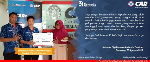 Pembayaran Klaim 3I An Barokah Semarang 