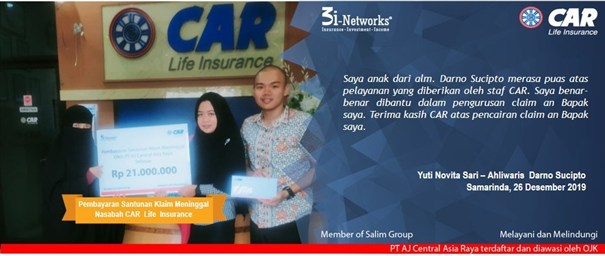 Pembayaran Klaim 3I An Darno Sucipto Samarinda 261219