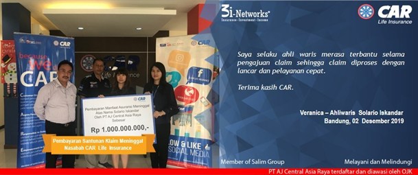 Pembayaran Klaim An Solario Iskandar Bandung 021219