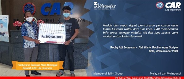 Pembayaran Klaim 3i  An Rochim Agus Suripto (Solo ) 221220