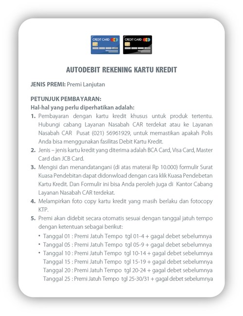 Cara Pembayaran Autodebit Kartu Kredit (1)