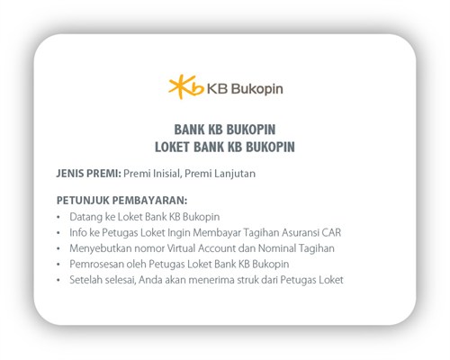 Cara Pembayaran Loket Bank KB Bukopin