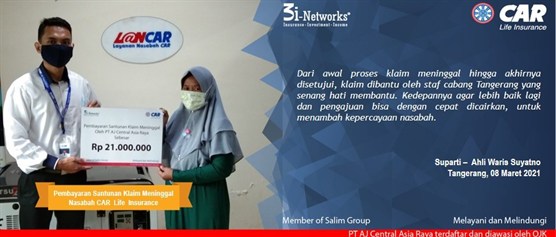 08032021 Pembayaran Klaim 3i  An Suyatno (Tangerang ) 