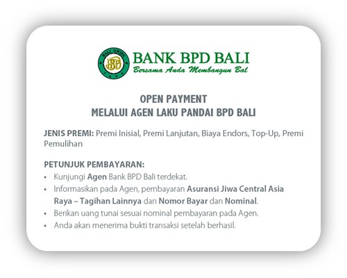 Open Payment Melalui Agen Laku Pandai BPD Bali