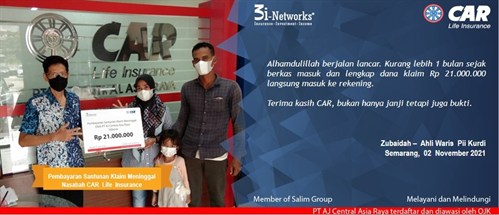 Pembayaran Klaim 3i  An Pii Kurdi (Semarang ) 02112021