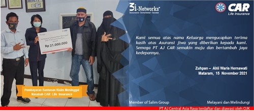 Pembayaran Klaim 3i  An Hernawati (Mataram ) 15112021