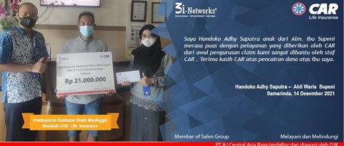 Pembayaran Klaim 3i  An Muhamad Supeni (Samarinda ) 14122022