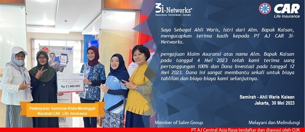 Pembayaran Klaim 3i  An Kaisan (Jakarta ) 30052023