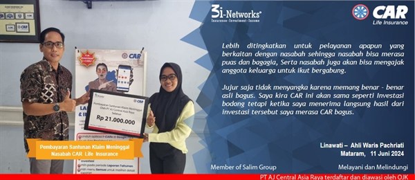 Pembayaran Klaim 3i  An Pachriati (Mataram)