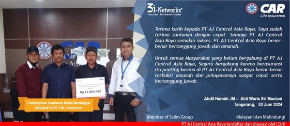 Pembayaran Klaim 3i  An Sri Maulani (Tangerang)