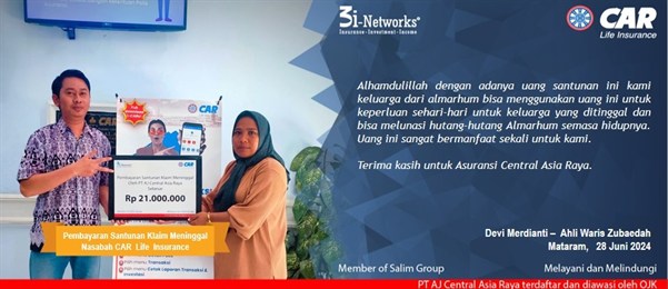 Pembayaran Klaim 3i  An Zubaedah (Mataram)