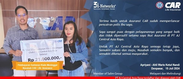 Pembayaran Klaim 3i  An Ketut Nandi (Denpasar)