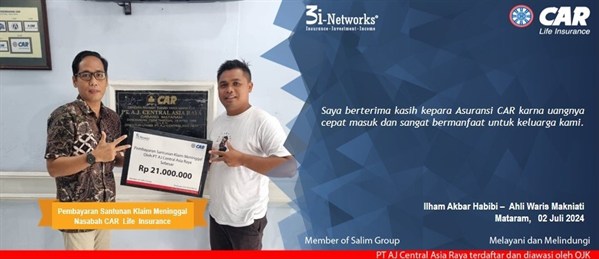Pembayaran Klaim 3i  An Makniati (Mataram)