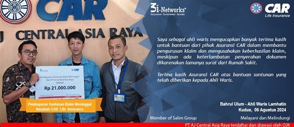Pembayaran Klaim 3i  An Lamhatin (Kudus)