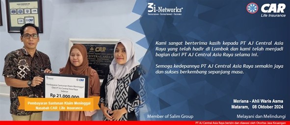 Pembayaran Klaim 3i  An Asma (Mataram)