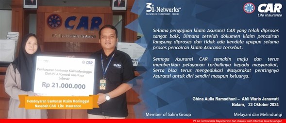 Pembayaran Klaim 3i  An Janawati (Batam)