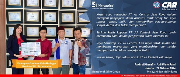 Pembayaran Klaim 3i  An Pakri (Jakarta)