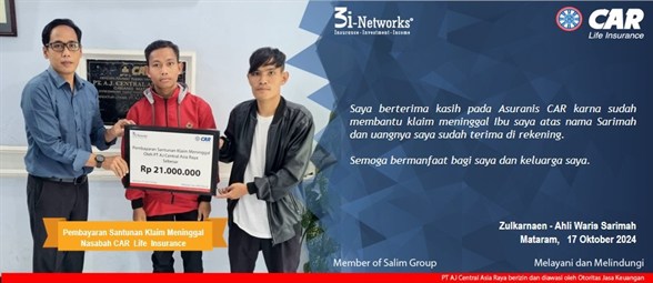 Pembayaran Klaim 3i  An Sarimah (Mataram)