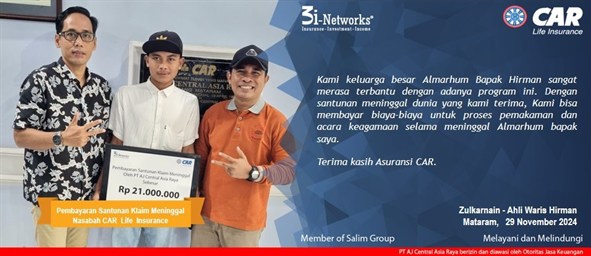 10 Pembayaran Klaim 3i  An Hirman (Mataram ) 29112024