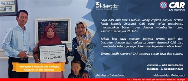 Pembayaran Klaim 3i  An Dahuk (Mataram)