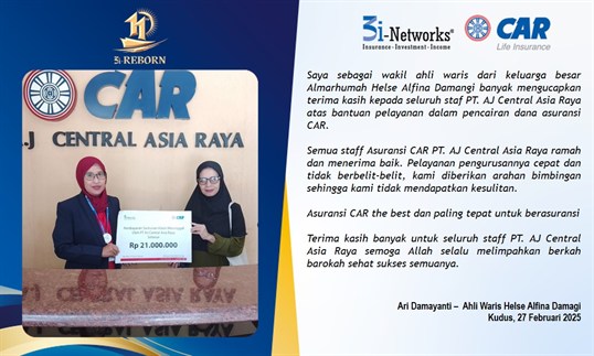 9 Pembayaran Klaim 3i  An Helse Alfina Damagi (Kudus ) 270225