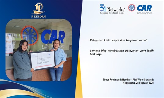 11 Pembayaran Klaim 3i  An Sunarsih (Yogyakarta ) 280225