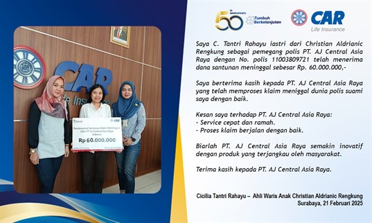 3 Pembayaran Klaim Agency An Christian Aldrianic Rengkung (Surabaya ) 210225
